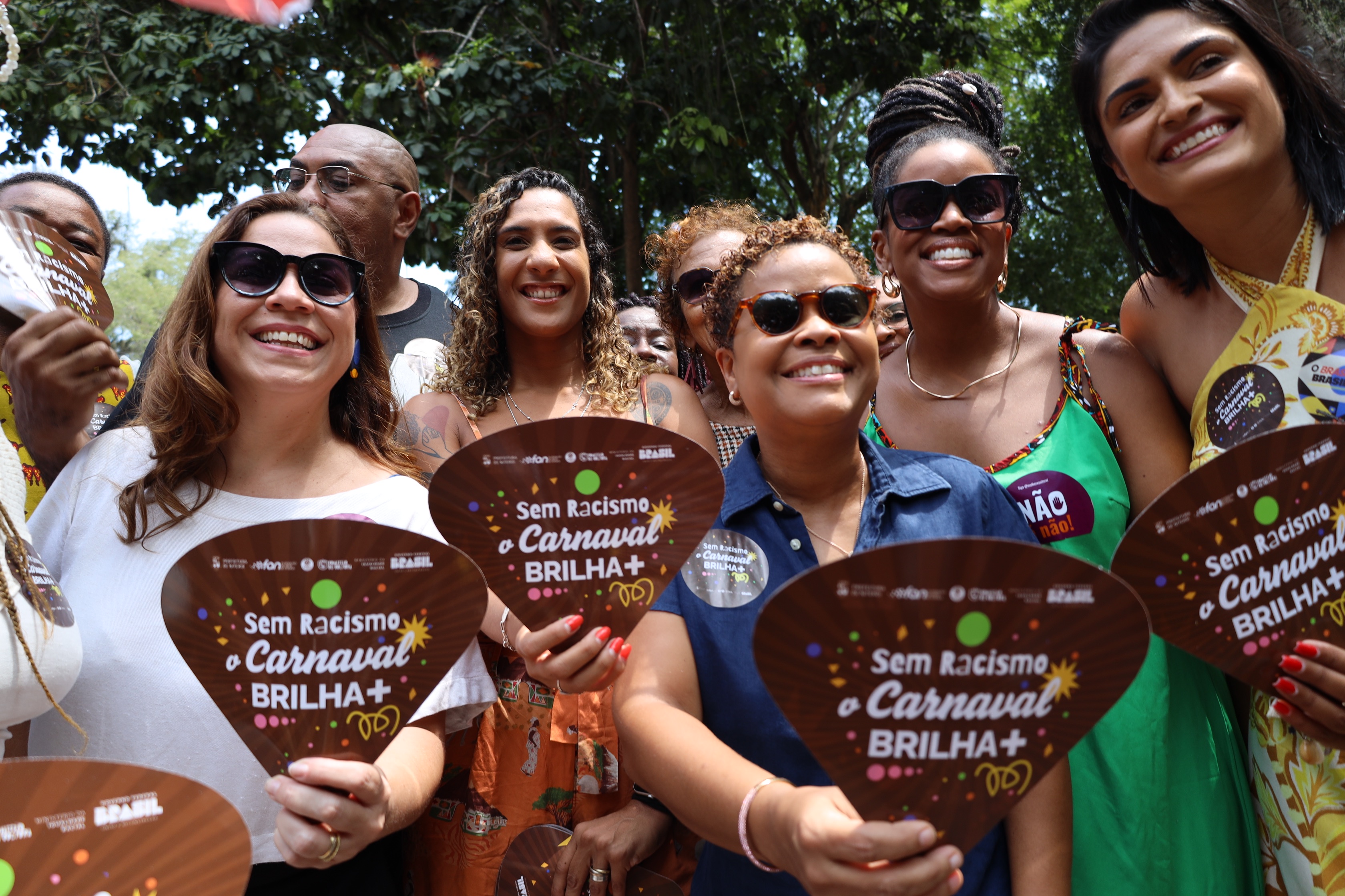 Niterói é escolhida para o lançamento da campanha nacional “Sem Racismo, Carnaval Brilha +”