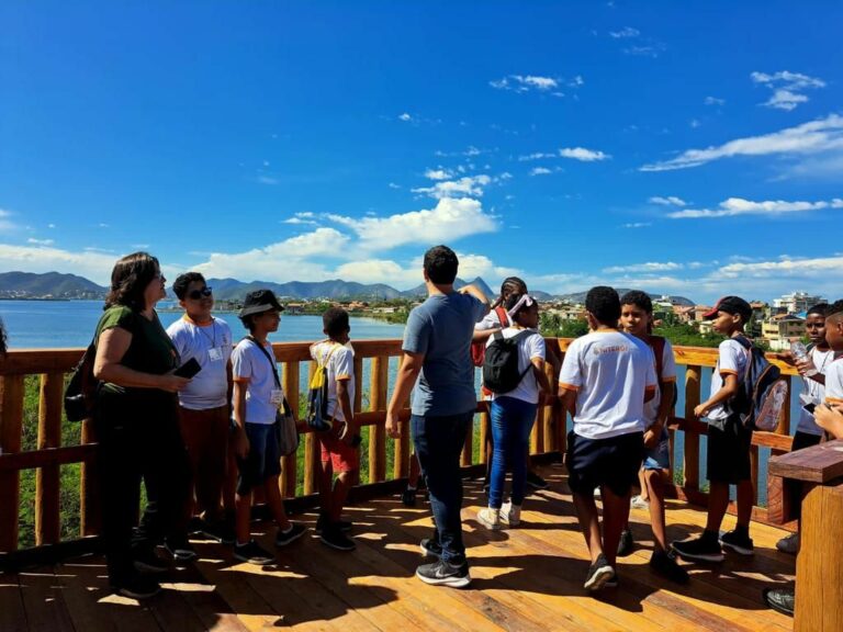 Estudantes da Escola Municipal Jacinta Medela visitam o Parque Orla de ...